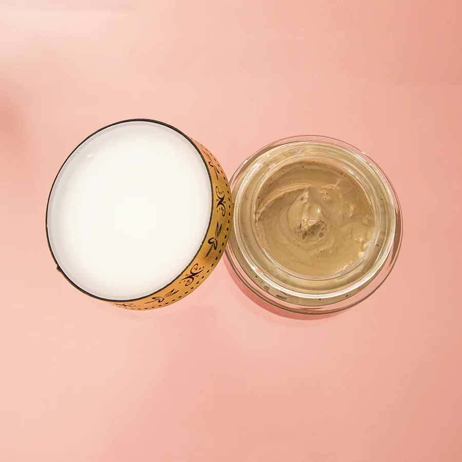 Masque Visage Éclat Huile d'Argan - Miel - Extrait de Safran