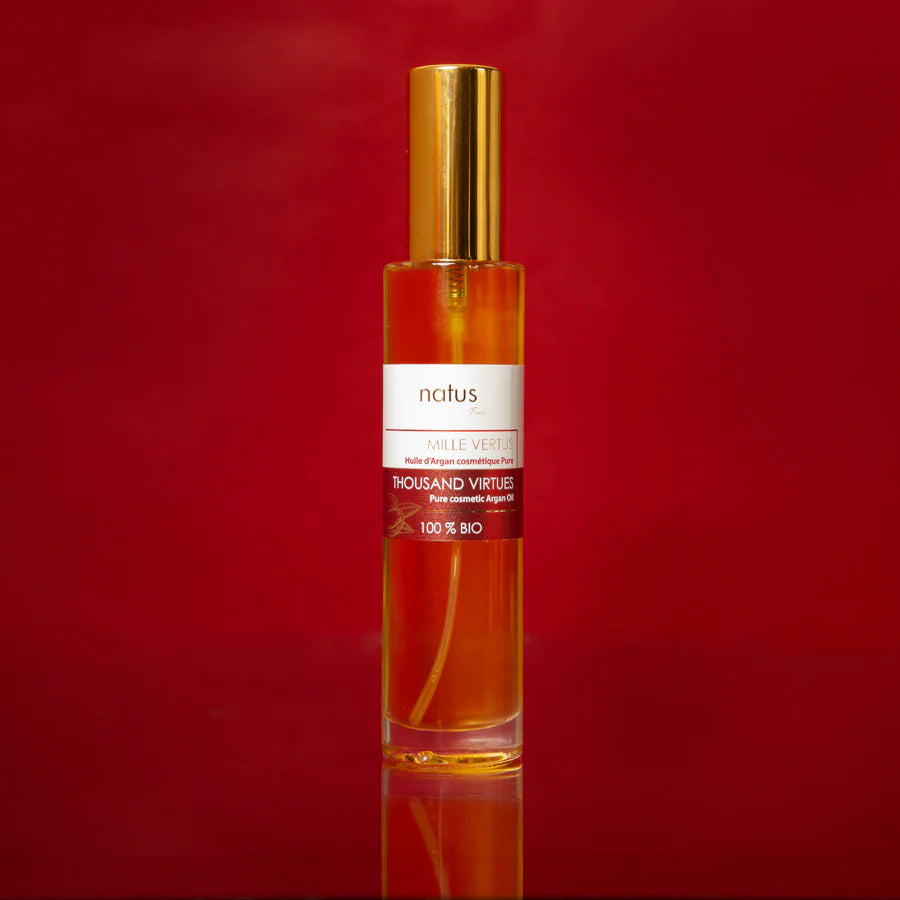 Mille vertus pour le visage Huile d'argan cosmétique pure 100% bio