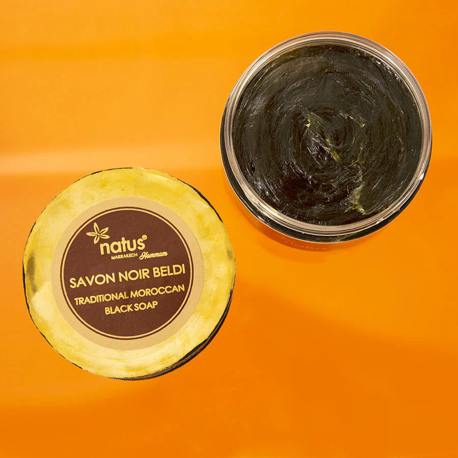 Savon noir Beldi à l'huile d'argan et à l'huile de cumin noir