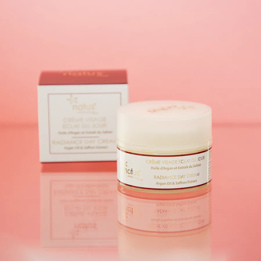 Crème Visage Éclat de Jour Huile d'Argan et Extrait de Safran